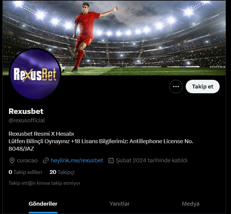 Rexusbet Twitter